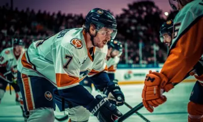 Columbus Blue Jackets players warming up on home ice before facing the Utah Mammoth on March 7 2026