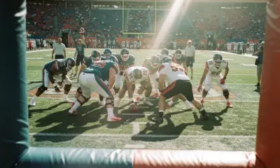 Coco Gauff competing in the 2026 Miami Open women's singles final against Aryna Sabalenka at Hard Rock Stadium