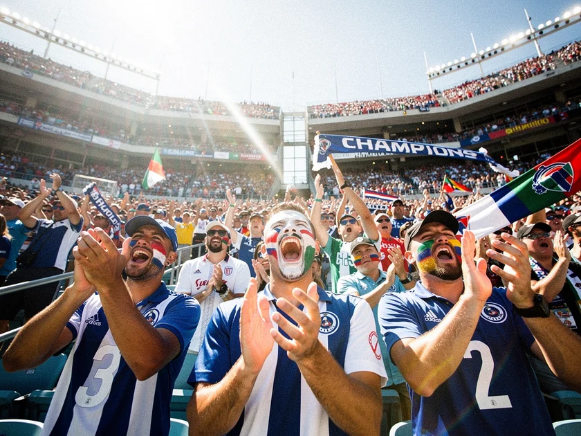 Coco Gauff celebrating at the 2026 Miami Open WTA Final on hardcourt in Miami Gardens
