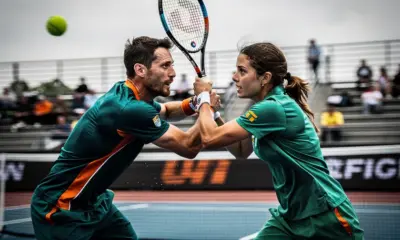 Jessica Pegula competing at the 2026 Miami Open quarterfinal match against Elena Rybakina