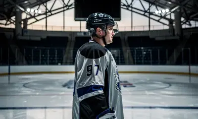 Anze Kopitar skating for the Los Angeles Kings during a March 2026 home game at Crypto.com Arena