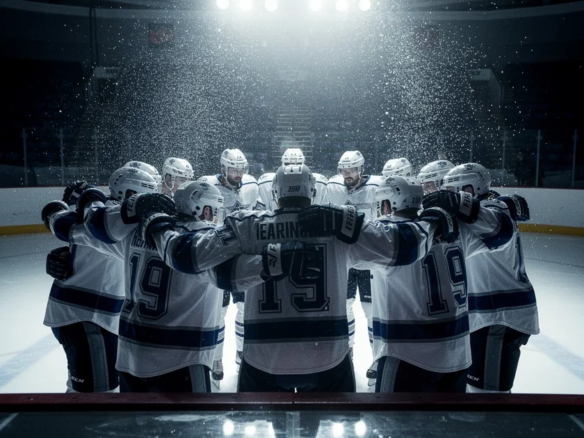 NHL Free Agency 2026 salary cap figures and team jerseys illustrating the summer market