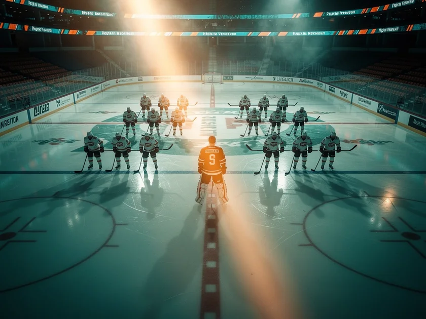 Sidney Crosby skating in Pittsburgh Penguins practice jersey as he nears return from injury