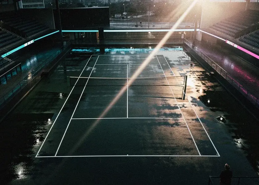 Jannik Sinner lifting the Miami Open trophy as tennis retirement news stays quiet in March 2026