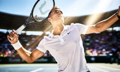 Aryna Sabalenka in action during the 2026 Miami Open hard-court swing, celebrating a winner