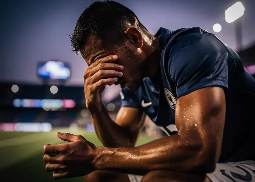 Coco Gauff competing at the 2026 Miami Open final against Aryna Sabalenka on hard court