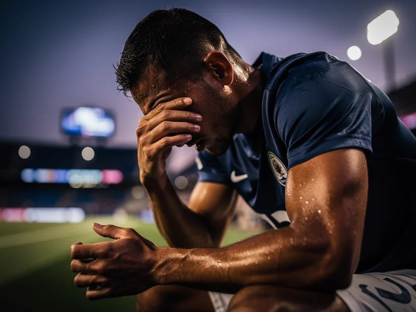 Coco Gauff competing at the 2026 Miami Open final against Aryna Sabalenka on hard court