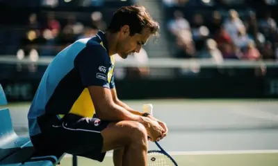 Tennis player walking off court representing 2026 Tennis Retirement News and career farewells