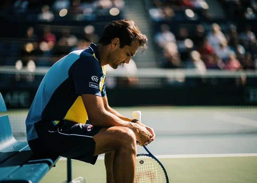 Tennis player walking off court representing 2026 Tennis Retirement News and career farewells